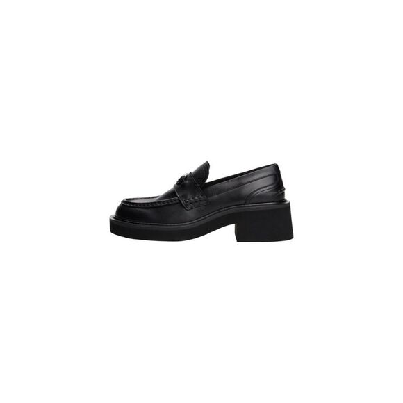 Tommy Hilfiger Jeans Black Leather High Heel Women\'s Pumps